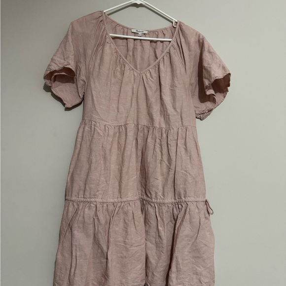 Madewell Light Pink Mini Dress - Picture 6 of 10